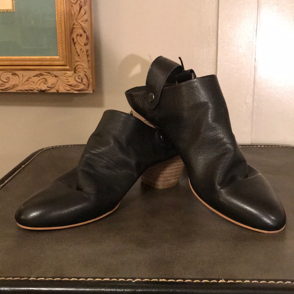 Anthropologie Silent D slingback heeled mules
